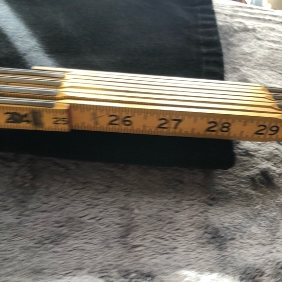 GLORIA Vanderbilt Black Corduroy velvet pants size 12 - Picture 8 of 8